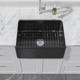 Miuara Farmhouse Sink Farm Sink Undermount Farmhouse Kitchen Sink Fireclay Sink Apron Sink - Miuara LLC